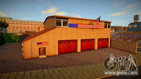 Reestructuración de la estación de bomberos en S para GTA San Andreas