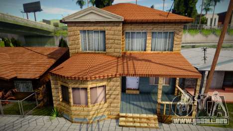 Un nuevo aspecto para las casas en Grove Street para GTA San Andreas