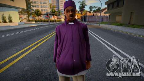 HQ Ballas Man v10 para GTA San Andreas