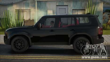 Toyota Land Cruiser Prado Black para GTA San Andreas