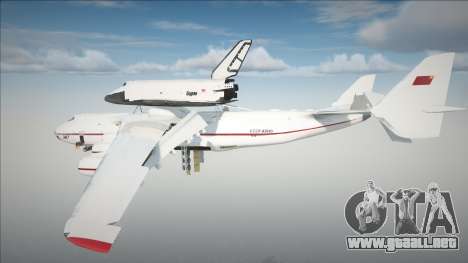 Antonov An-225 Mriya (USSR Livery) para GTA San Andreas