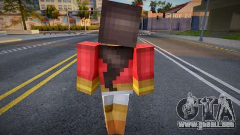 Michiko Malandro (Michiko Hatchin) Minecraft para GTA San Andreas