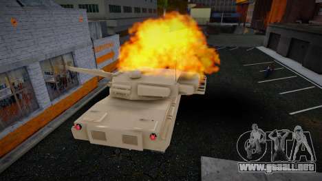 Explota un tanque para GTA San Andreas