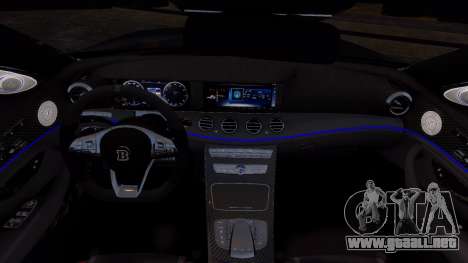 Mersedes E63s W213 Brabus para GTA 4
