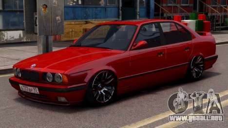 BMW M5 Rojo Stock para GTA 4