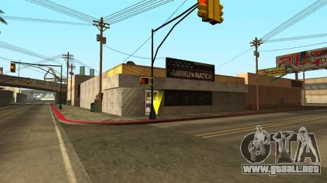 Tienda de armas al estilo de gta 5 para GTA San Andreas