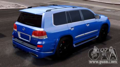Lexus LX570 Blue para GTA 4