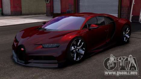 Bugatti Chiron 2017 para GTA 4