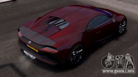 Bugatti Chiron 2017 para GTA 4