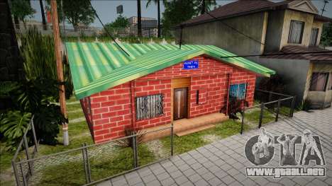 Textures House Groove St para GTA San Andreas