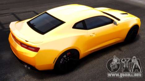 Chevrolet Camaro Yellow para GTA 4
