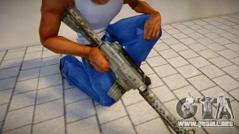 Fixed Rusted M4 para GTA San Andreas