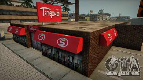 Supermercado Pyaterochka para GTA San Andreas