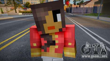 Michiko Malandro (Michiko Hatchin) Minecraft para GTA San Andreas