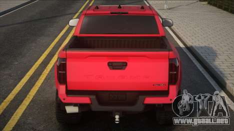 Toyota Tacoma Limited 2024 para GTA San Andreas