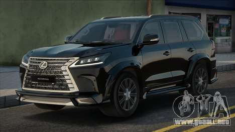 Lexus LX570 Major para GTA San Andreas