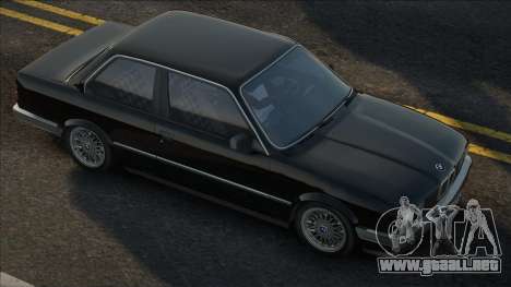 BMW 320i Negro Stock para GTA San Andreas