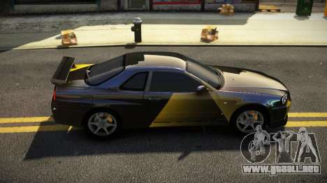 Nissan Skyline R34 ST-L S12 para GTA 4