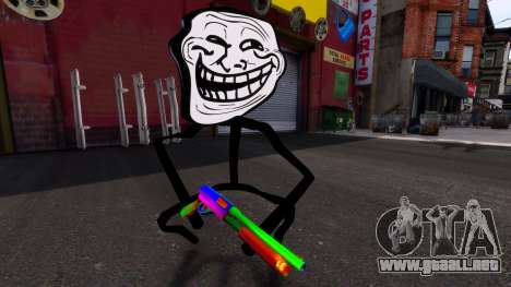 Rainbow Shotgun para GTA 4