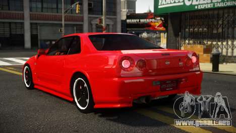 Nissan Skyline R34 ZUB para GTA 4