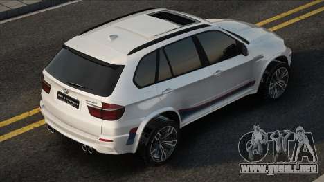 BMW X5 Culata Blanca para GTA San Andreas