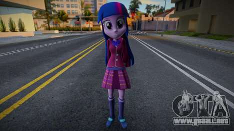 My Little Pony Twilight Sparkle EQG 3 para GTA San Andreas