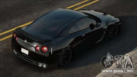 Nissan GT-R R35 Black para GTA San Andreas
