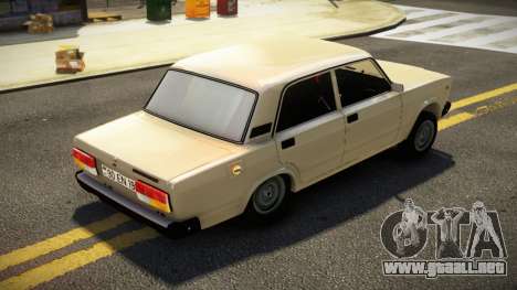 VAZ 2107 BW para GTA 4