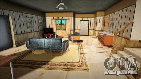 Interior de la casa nueva CJ v2.0 para GTA San Andreas