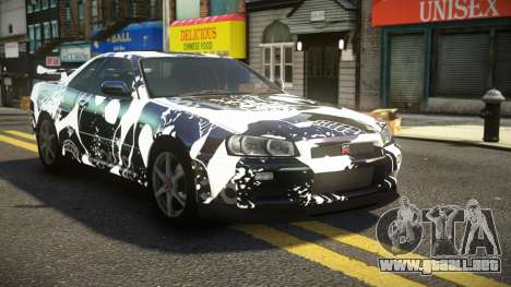 Nissan Skyline R34 ST-L S2 para GTA 4