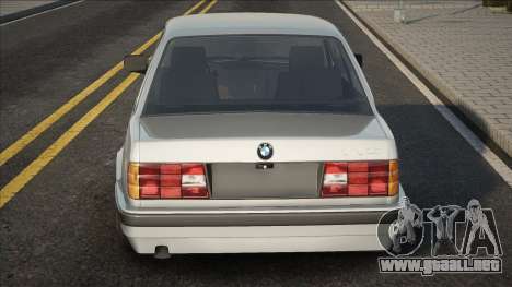 BMW E30 Plata para GTA San Andreas
