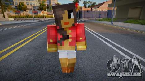 Michiko Malandro (Michiko Hatchin) Minecraft para GTA San Andreas