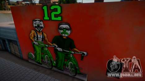 Mural Homies Grove para GTA San Andreas