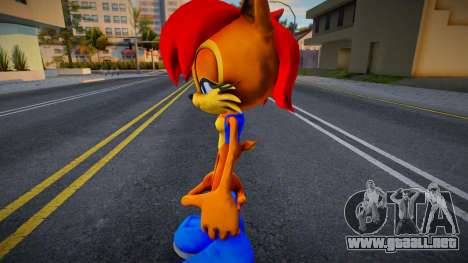 Sonic Skin 66 para GTA San Andreas