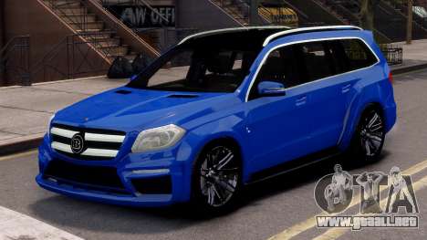 BRABUS GL 63 para GTA 4