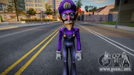 Waluigi (Super Smash Bros. Brawl) V2 para GTA San Andreas