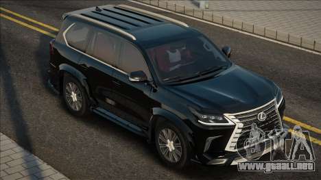 Lexus LX570 Major para GTA San Andreas