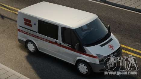 Ambulancia Ford Transit R para GTA San Andreas
