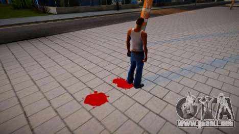 Sangrado en transeúntes y Carl con salud débil para GTA San Andreas
