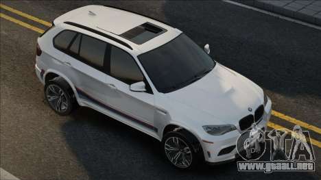 BMW X5 Culata Blanca para GTA San Andreas
