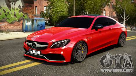 Mercedes-Benz C63 S AMG NS V1.2 para GTA 4