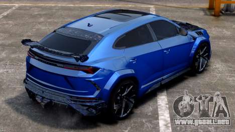 Lamborghini Urus Mansory para GTA 4