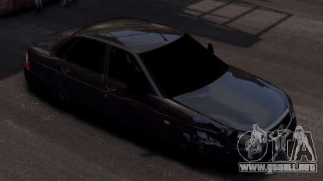Lada Priora Stock tras un accidente para GTA 4