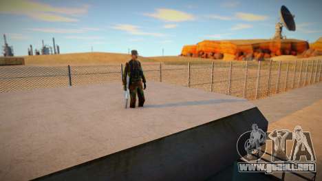 Una base militar animada para GTA San Andreas