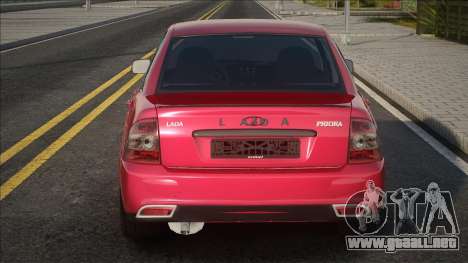 Lada Priora (2170) Red para GTA San Andreas