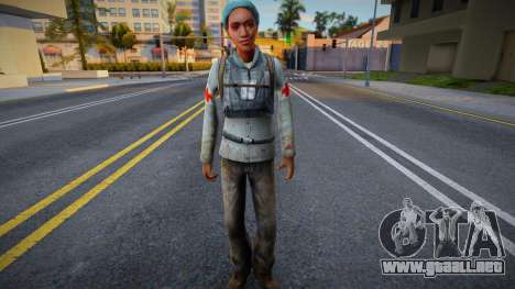 Half-Life 2 Medic Female 03 para GTA San Andreas