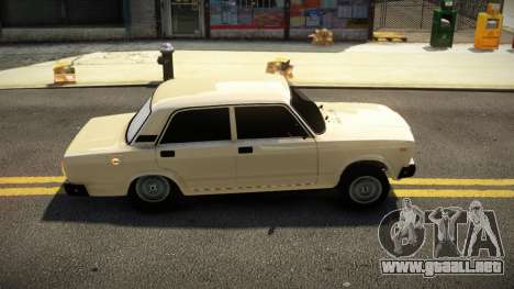 VAZ 2107 BW para GTA 4