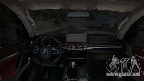 Lexus LX570 Major para GTA San Andreas