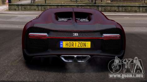 Bugatti Chiron 2017 para GTA 4