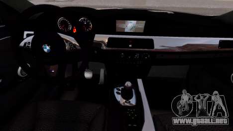 BMW M5 E60 Stock Black para GTA 4